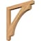 Ekena Millwork Legacy Craftsman Smooth Bracket, Western Red Cedar, 3 1/2"W x 36"D x 36"H BKT04X36X36LEC04SWR - alternate 1